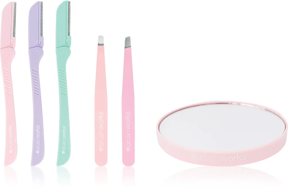 Brushworks Brow Shaping Set - Набор для стилизации бровей