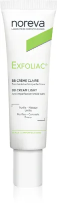 Noreva Exfoliac Anti-Imperfection Cream Tinted - Крем ВВ, 30 мл