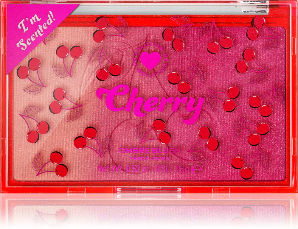 I Heart Revolution Ombre - Румяна для щек duo, 15 г, оттенок Cherry