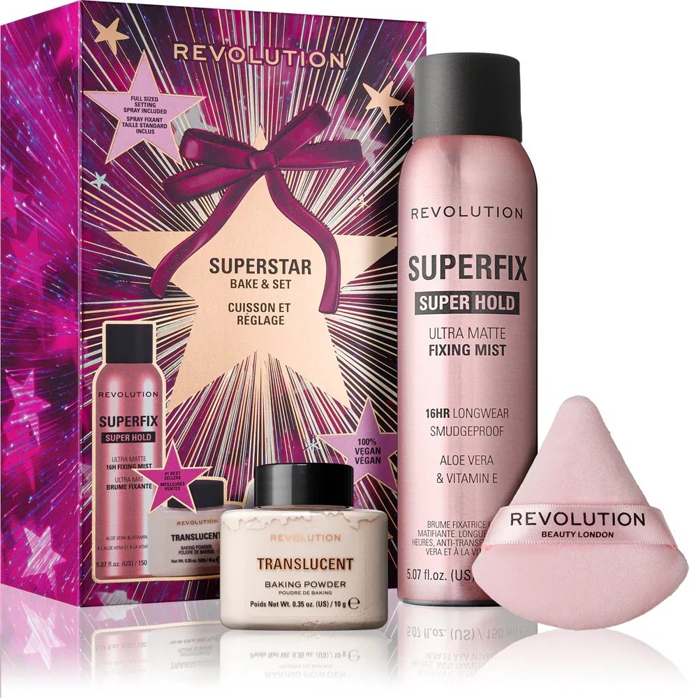 Makeup Revolution Xmas 2025 Superstar - Праздничный набор для лица, 1 шт