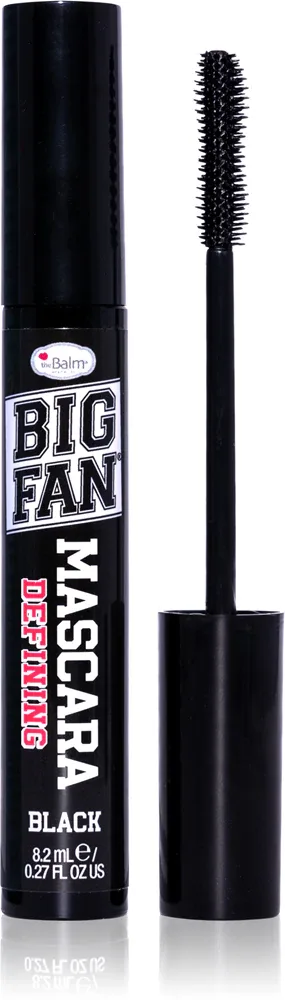 theBalm Big Fan Defining Mascara - Тушь для ресниц для эффекта удлиненных и разделенных ресниц, 8.2 мл