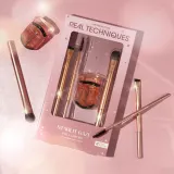 Real Techniques Starlit Gaze Eye + Lash Set - Набор кистей для глаз и бровей, 4 шт — фото 2