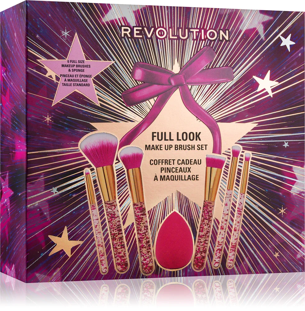 Makeup Revolution Xmas 2025 Full Look - Праздничный набор подарочный для лица, 1 шт