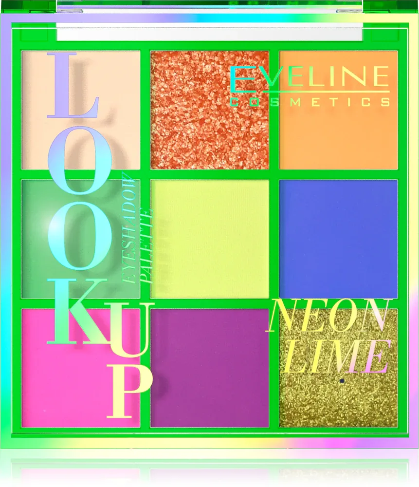 Eveline Cosmetics Look Up Neon Lime - Палетка теней для век: палетка теней для век, 10.8 г