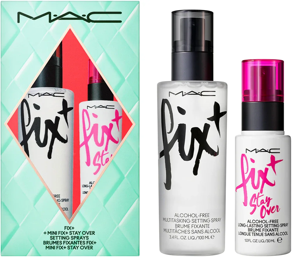 MAC Cosmetics Holiday Stay Put Fix+ Duo - Подарочный набор косметики, 1 шт