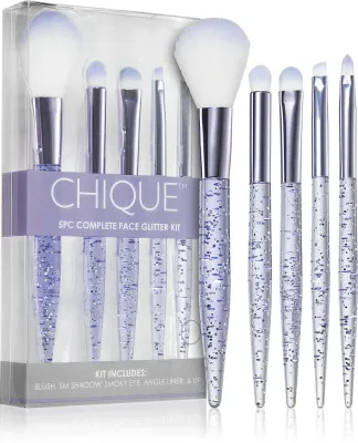 Royal and Langnickel Chique Glitter - Кисти для создания идеального макияжа, 5 шт
