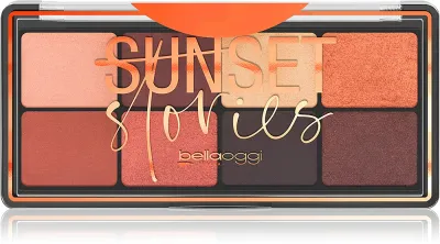 bellaoggi Sunset Stories - Палетка теней для век: палетка теней для век 8 цветов, 9.5 г