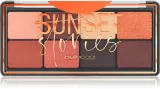 bellaoggi Sunset Stories - Палетка теней для век: палетка теней для век 8 цветов, 9.5 г, оттенок Deep Nude — фото 1