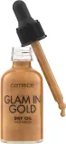 Catrice Glam In Gold Dry Oil - Сухое масло с блестками для лица и тела, 30 мл, оттенок 010 Stay Golden! — фото 2