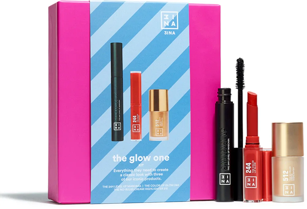 3INA Kit The Glow One - Набор для макияжа в подарочной упаковке, 1 шт