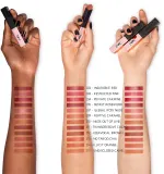 Yves Saint Laurent Rouge Pur Couture The Slim Glow Matte - Матовая помада с блеском, увлажняющая, 2 г, оттенок 213 No Taboo Chili — фото 4