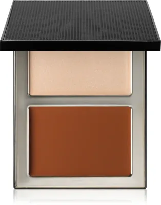 SOSU Cosmetics Contour & Glow - Роскошная палетка для макияжа: светящиеся и загарающие оттенки, 2 г