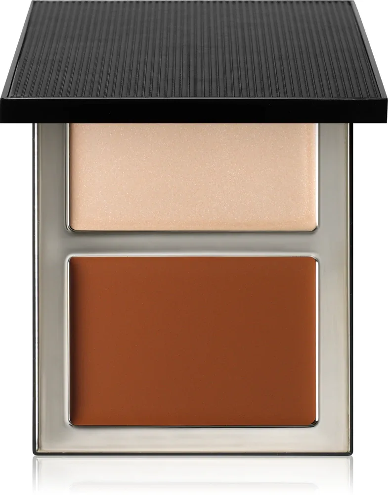 SOSU Cosmetics Contour & Glow - Роскошная палетка для макияжа: светящиеся и загарающие оттенки, 2 г