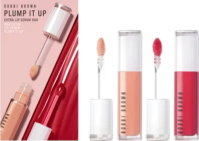 Bobbi Brown Promotional Flex Sets Extra Plump&Shine Lip Duo - Подарочный набор для губ, 2 мл