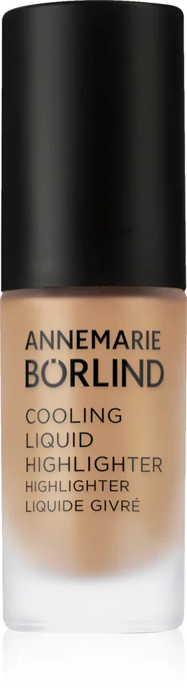 ANNEMARIE BÖRLIND Cooling Liquid Highlighter - Жидкий хайлайтер, 15 мл, оттенок Golden Sand