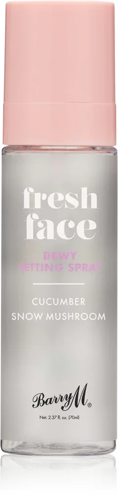 Barry M Fresh Face - Спрей для фиксации загара Cucumber & Snow Mushroom, 70 мл