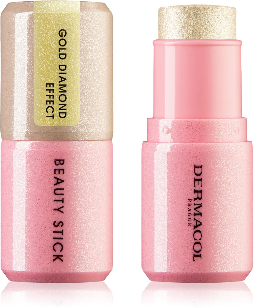 Dermacol Beauty Stick Highlight - Розовый крем-хайлайтер в стике, 7 г, оттенок 01 Rosegold