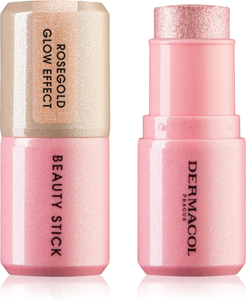 Dermacol Beauty Stick Highlight - Розовый крем-хайлайтер в стике, 7 г, оттенок 02 Gold Diamond