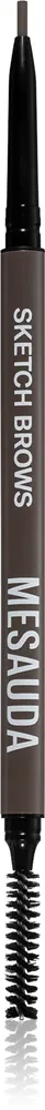 Mesauda Milano Sketch Brows - Автоматический карандаш для бровей с щеточкой, 0.09 г, оттенок 102 Brunette