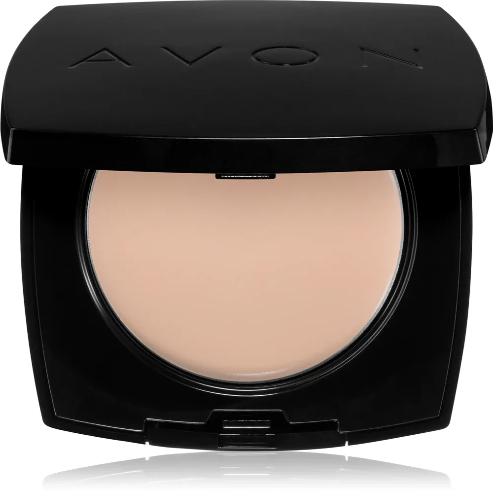 Avon True Colour - Кремовое тональное средство с матирующим эффектом, 9 г, оттенок 125G Warm Ivory