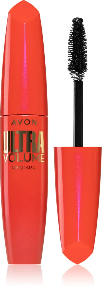Avon Ultra Volume - Тушь для ресниц, увеличивающая объем, 10 мл, оттенок Blackest Black