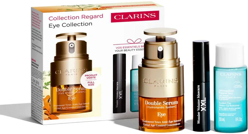 Clarins Double Serum Eye Collection - Подарочный набор для глаз