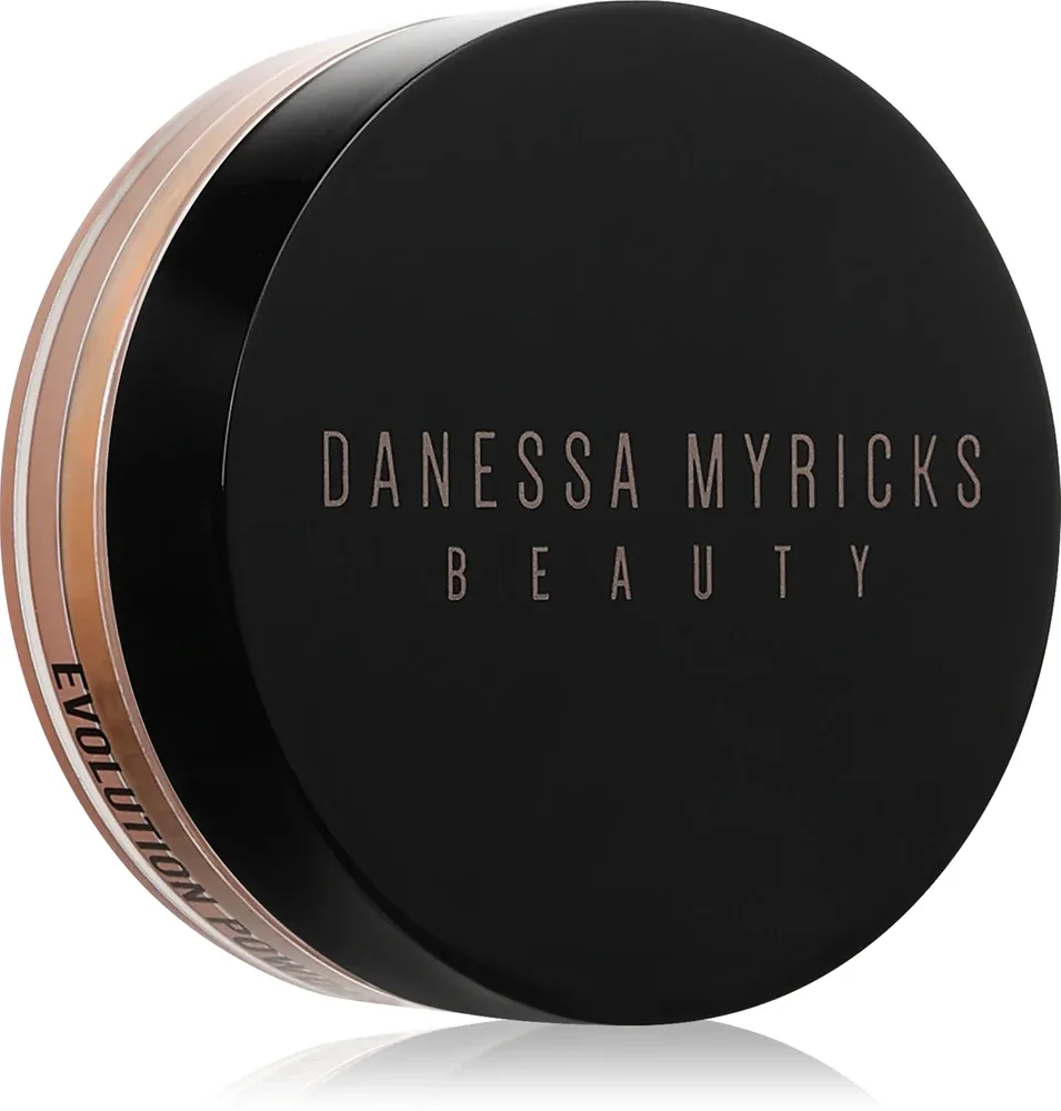 Пудра для лица Danessa Myricks Beauty Evolution Powder фиксирующая матирующая, прозрачная, 11 г, оттенок Deep Peach - Translucent Brightening Deep Peach