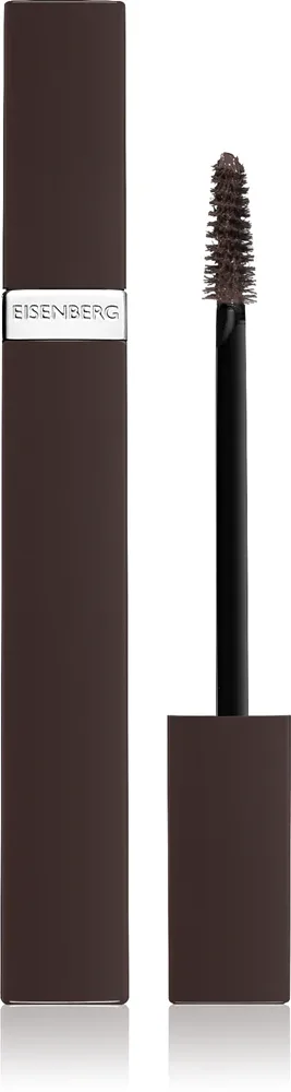 Гель для бровей и ресниц EISENBERG Mascara Definition Sourcils Base pour les Cils с нейлоновыми волокнами, с точной щёточкой, 7 мл, оттенок 02 Châtain / Chestnut