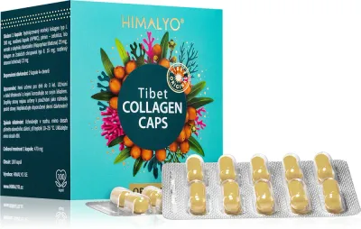 Коллаген HIMALYO Tibet Collagen Caps в капсулах, с облепихой, биологически активная добавка, 100 капсул