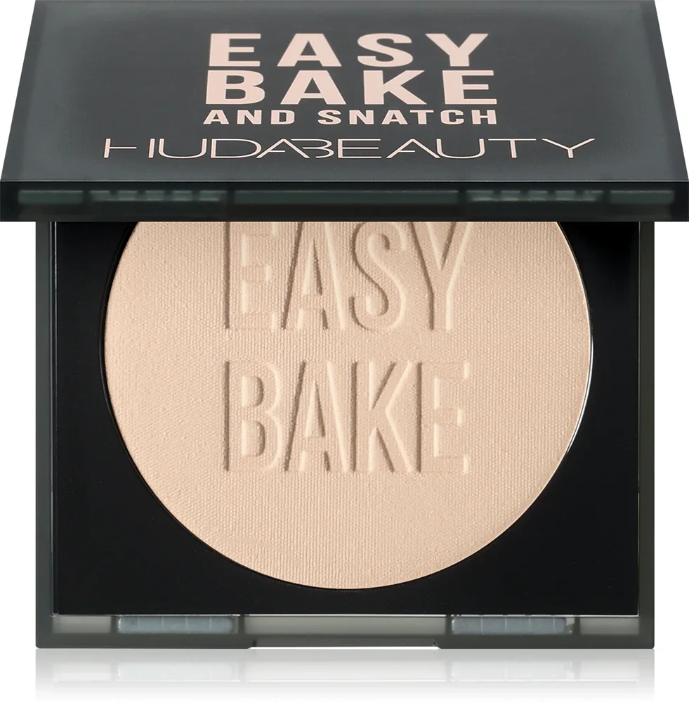 Huda Beauty Easy Bake and Snatch Brightening and Setting Powder - Пудра фиксирующая для мгновенного сияния, 8.5 г, оттенок Pound Cake