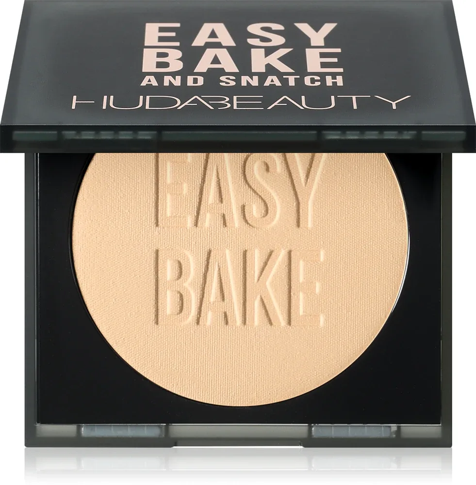 Huda Beauty Easy Bake and Snatch Brightening and Setting Powder - Пудра фиксирующая для мгновенного сияния, 8.5 г, оттенок Banana Bread