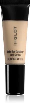 Корректор для лица Inglot Under Eye Concealer кремовый, с высокой степенью покрытия, увлажняющий, 10 мл