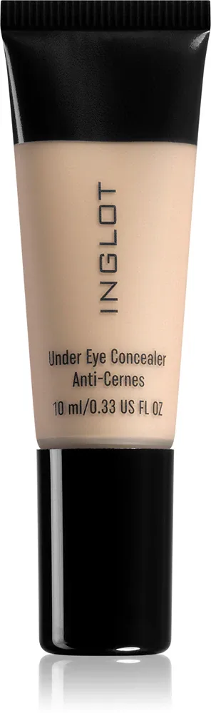 Корректор для лица Inglot Under Eye Concealer кремовый, с высокой степенью покрытия, увлажняющий, 10 мл, оттенок 95