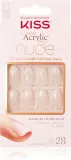 KISS Nude Nails Graceful - искусственные ногти среднего размера, 28 шт — фото 1