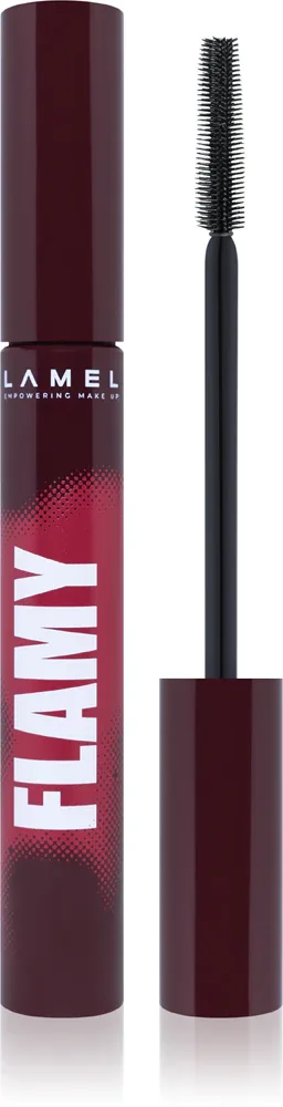 LAMEL Flamy Hot Volume Mascara - Тушь для объема, 8 мл, оттенок №401 Burgundy
