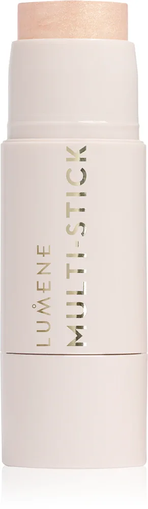 Lumene Multi-stick Highlighter - Розовый кремовый хайлайтер в стике, 4.5 г, оттенок Radiant Glow