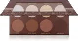 Палетка для контуринга лица Luvia Cosmetics Prime Countour Vol. 1 с несколькими оттенками, с зеркальцем, 8 × 3,3 г — фото 1