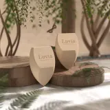 Спонжи для макияжа Luvia Cosmetics Tea Make-up Sponge Set для тонального средства, с ультрамягкой поверхностью, 2 шт — фото 2