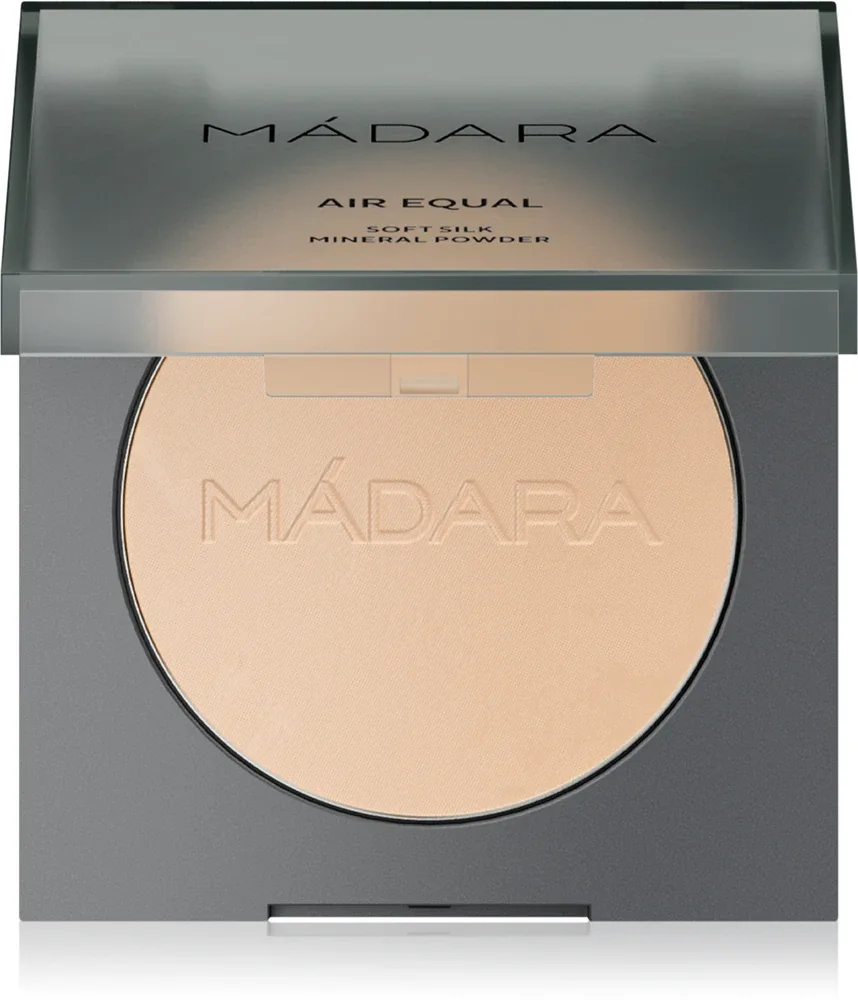 MÁDARA Air Equal - Пудра MADARA Air Equal прозрачная, матирующая, 9 г, 9 г, оттенок #1Fair