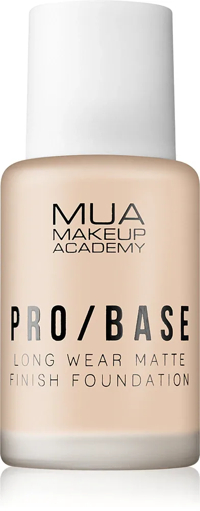 Тональное средство MUA Makeup Academy PRO/BASE, высокое покрытие, матовое, 30 мл, оттенок #102