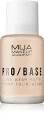 Тональное средство MUA Makeup Academy PRO/BASE, высокое покрытие, матовое, 30 мл, оттенок #102 — фото 1