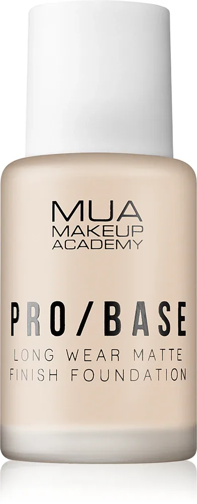 Тональное средство MUA Makeup Academy PRO/BASE, высокое покрытие, матовое, 30 мл, оттенок #110