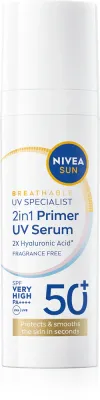 Сыворотка NIVEA SUN Daily UV Serum солнцезащитная, для лица, 30 мл SPF 50+