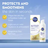 Сыворотка NIVEA SUN Daily UV Serum солнцезащитная, для лица, 30 мл SPF 50+ — фото 2
