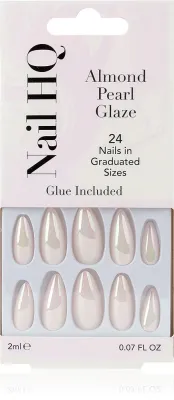Nail HQ Almond - искусственные ногти, 24 шт