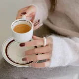 Гель-стикеры для ногтей ohora Gel Nail Sticker N Roasting, коричнево-бежевые, с блестящим финишем, 1 шт, оттенок ND-312 — фото 4