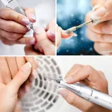 Пилка для ногтей RIO Professional Electric Nail File электрическая, 66 насадок, 1 шт — фото 8