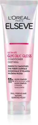 L’Oreal Paris Elseve Glycolic Gloss - Бальзам для волос для придания блеска и смягчения волос, 150 мл