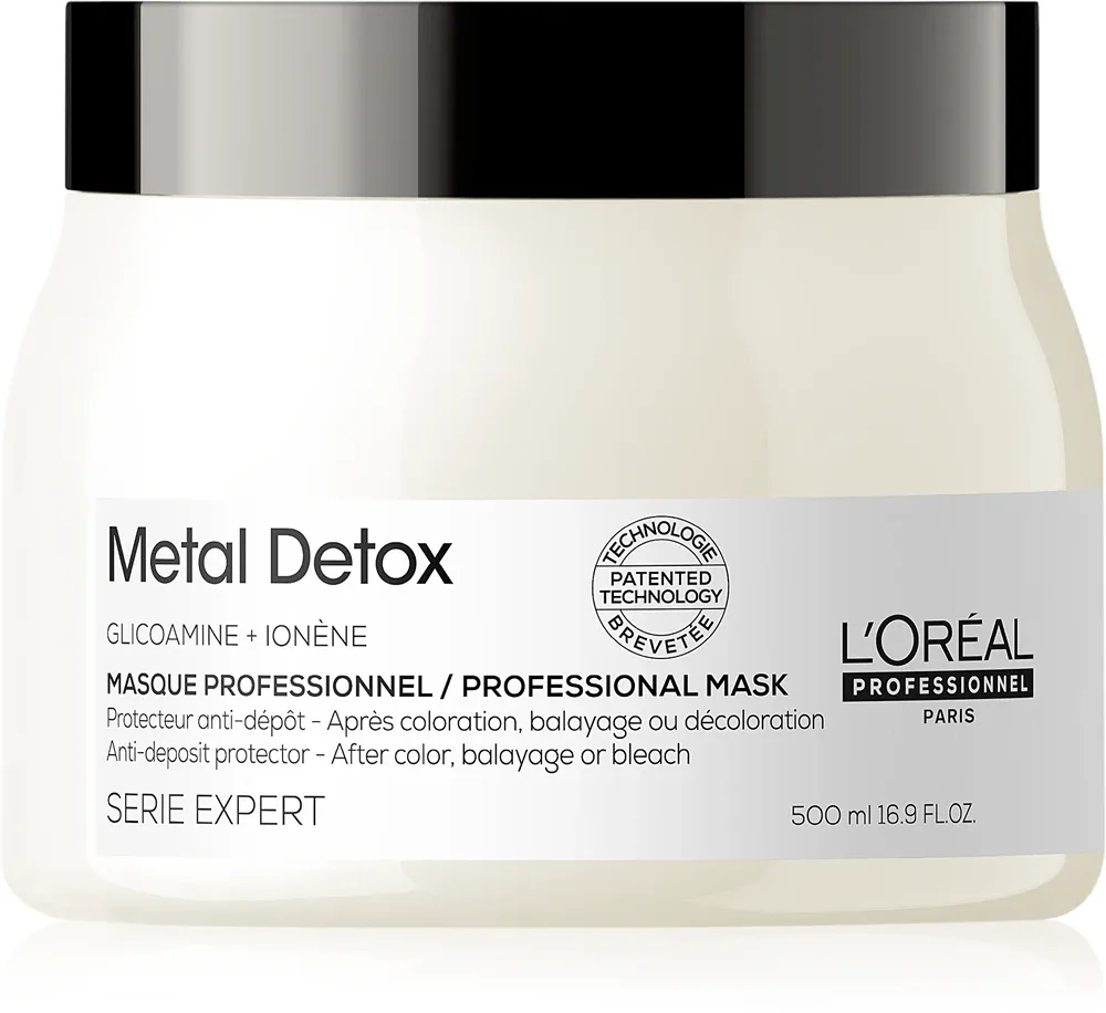 L’Oreal Professionnel Serie Expert Metal Detox - Маска глубокого питания для окрашенных и поврежденных волос