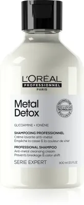 L’Oreal Professionnel Serie Expert Metal Detox - Глубоко очищающий шампунь для окрашенных и поврежденных волос